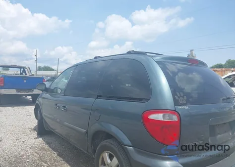 2006 Dodge Caravan Sxt из США, поврежденный, VIN 1D4GP45R76B593316